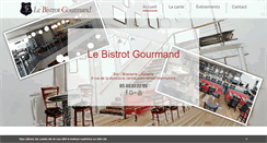 Desktop Screenshot of le-bistrot-gourmand.fr